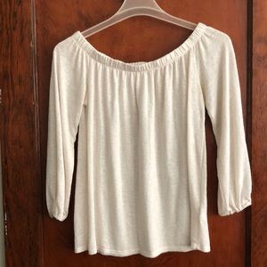 Off the shoulder blouse